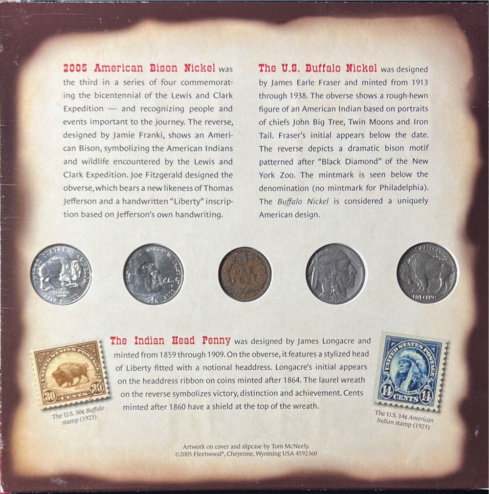 2005 The American West Stamp and Coin Set  coin collectible - Main Image 3