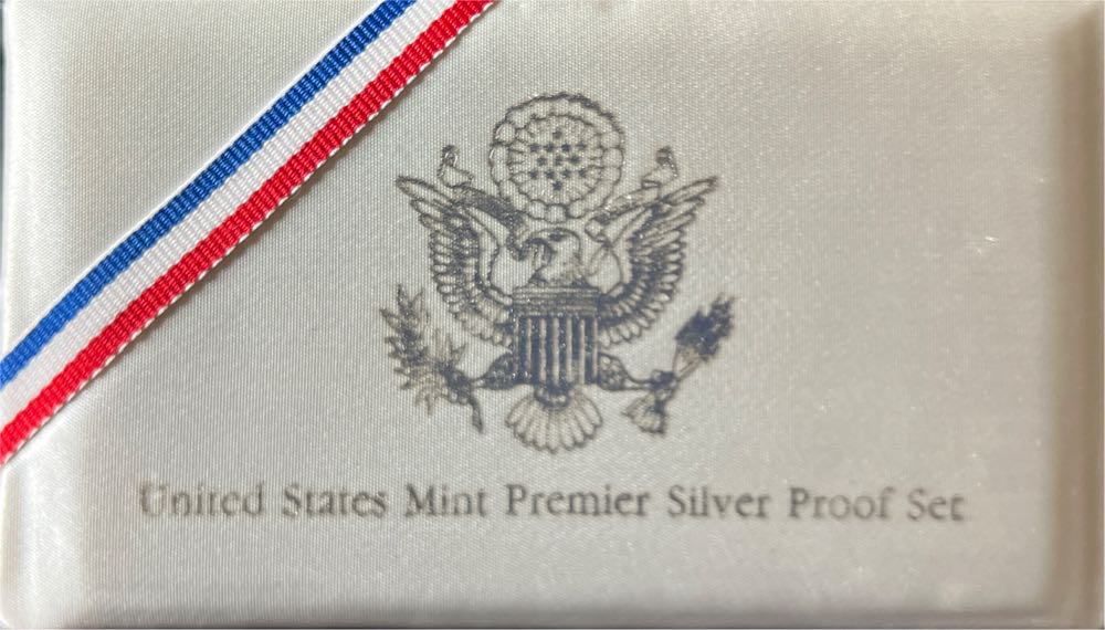 1992 US Mint Premier Silver Proof Set  coin collectible - Main Image 3