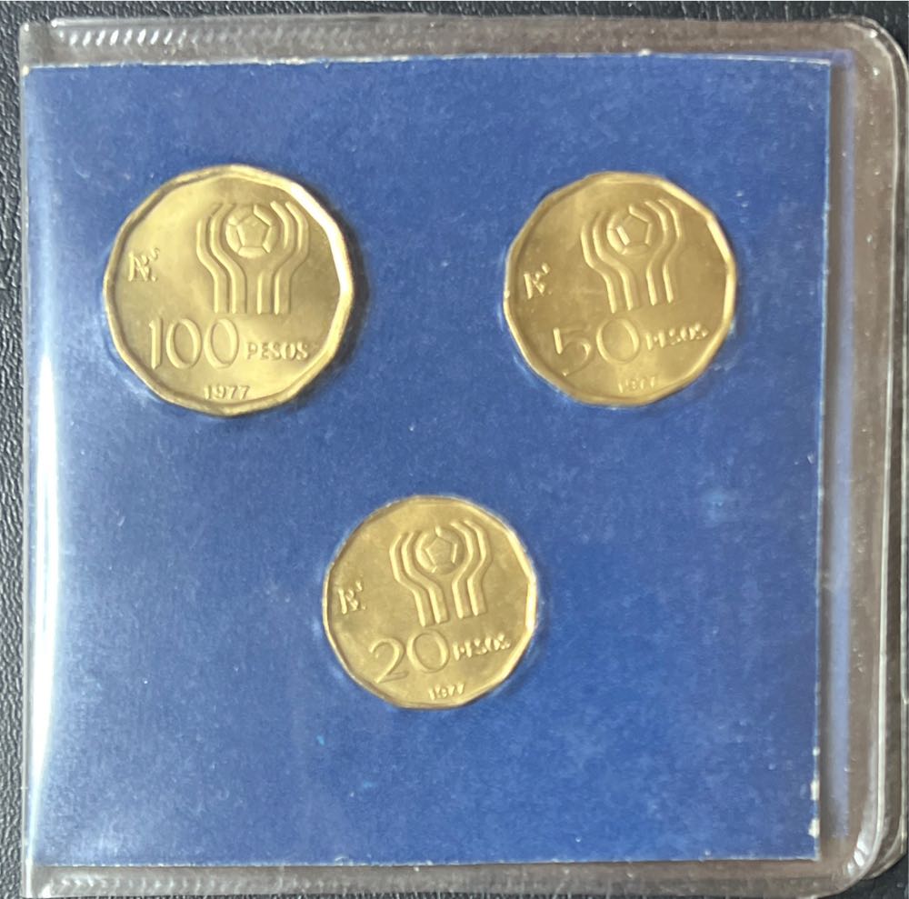 1978 Republica Argentina Commemorative Futbol Coins  coin collectible - Main Image 3