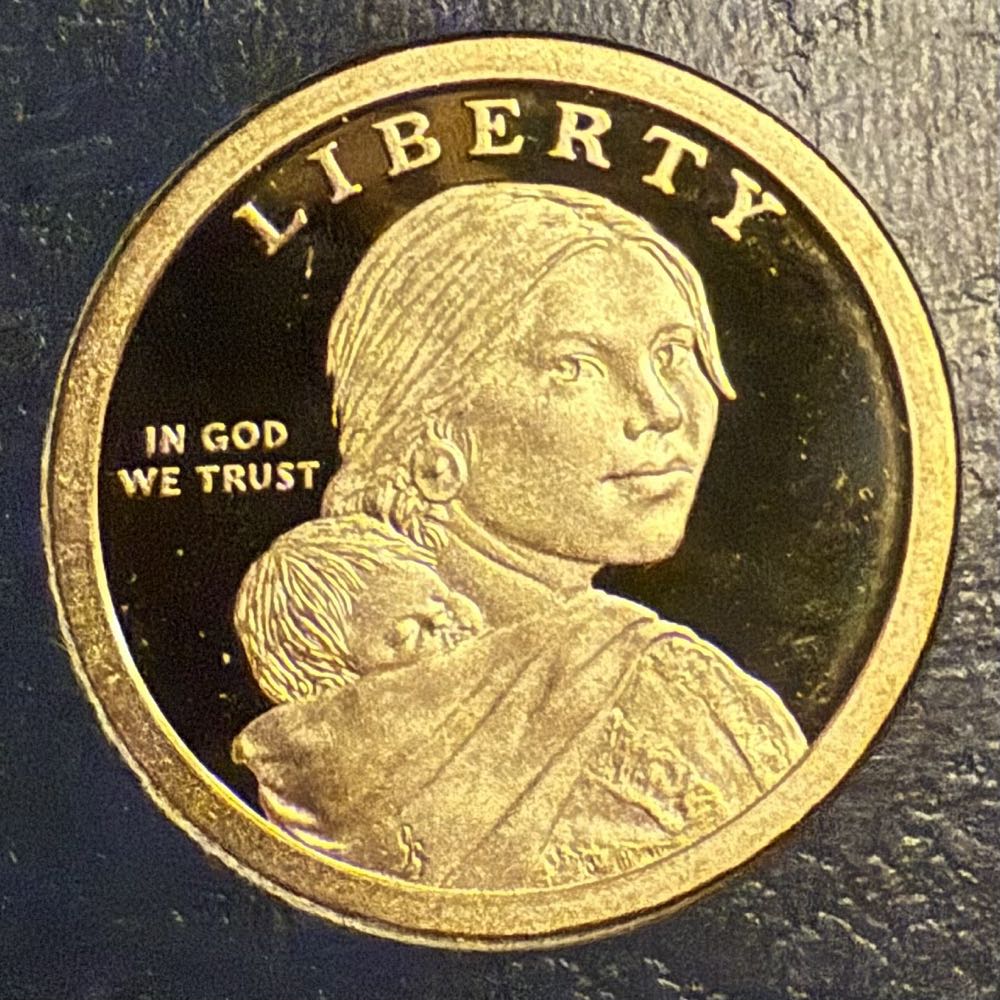 2013-S Native American Dollar - Treaty With the Delawares ‘Proof’  coin collectible - Main Image 2