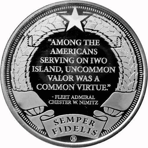 Bradford | Iwo Jima  coin collectible - Main Image 2
