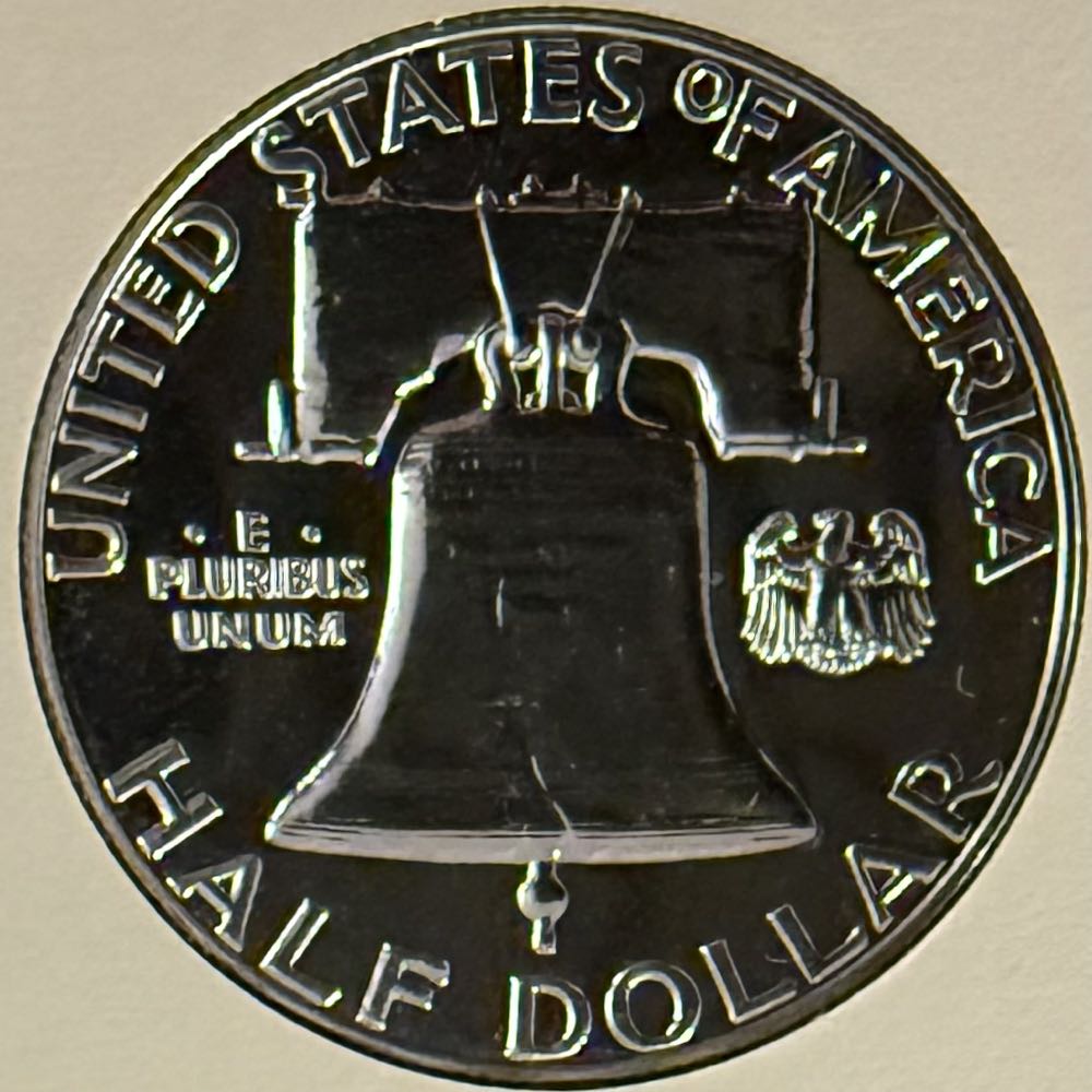 1961 Franklin Half ‘Proof’  coin collectible - Main Image 2