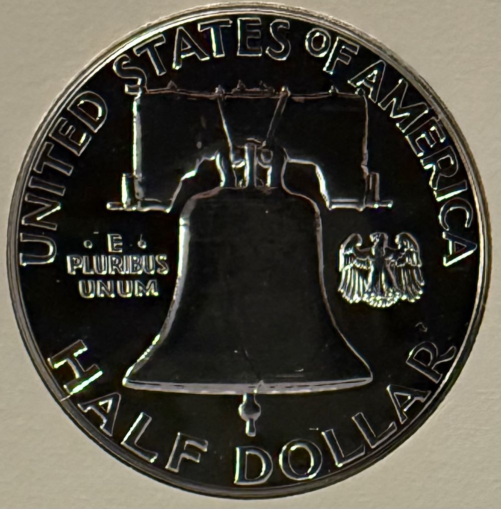 1963 Franklin Half ‘Proof’  coin collectible - Main Image 2