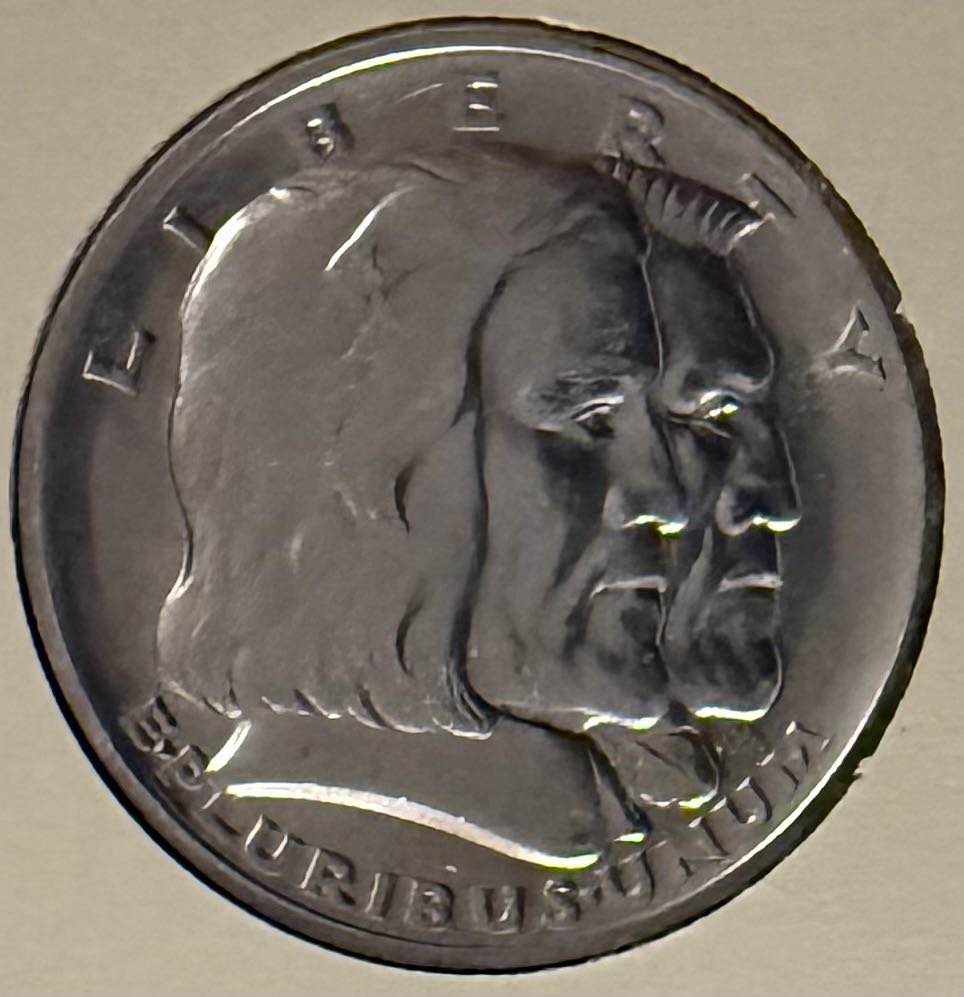 1936 Long Island Tercentenary Commemorative Half  coin collectible - Main Image 2