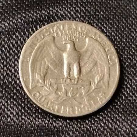 25 Cent George Washington 1966 X  coin collectible - Main Image 2