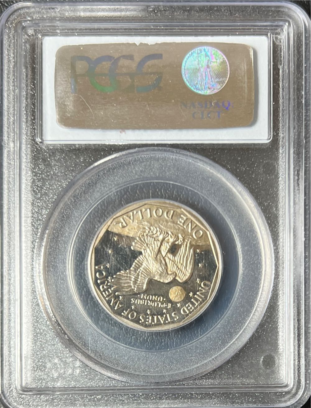 1980- Susan B Anthony Dollar Proof Coin PCGS Graded PR69 DCAM  coin collectible - Main Image 2