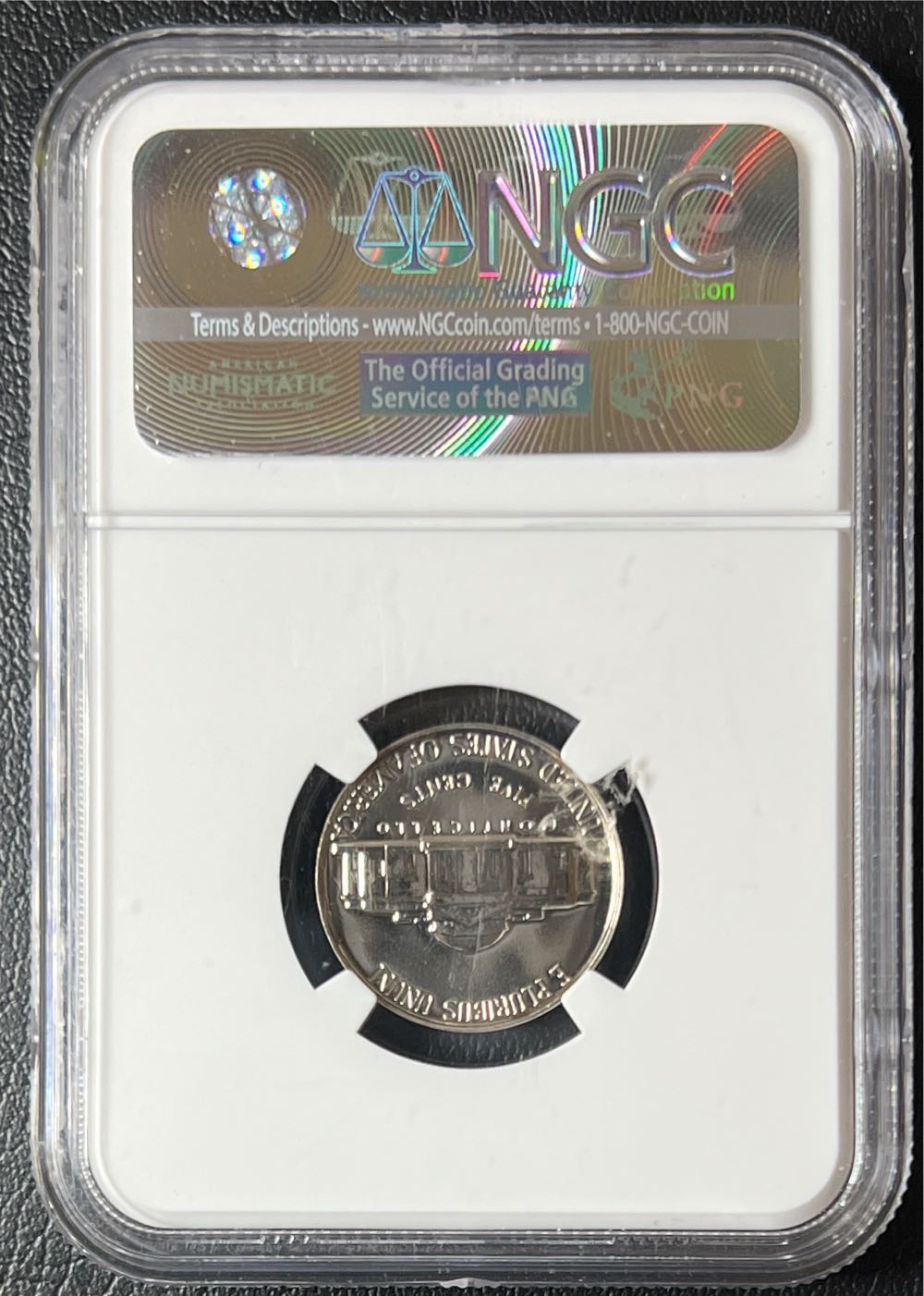 1957 PF69 Jefferson Nickel  coin collectible - Main Image 2