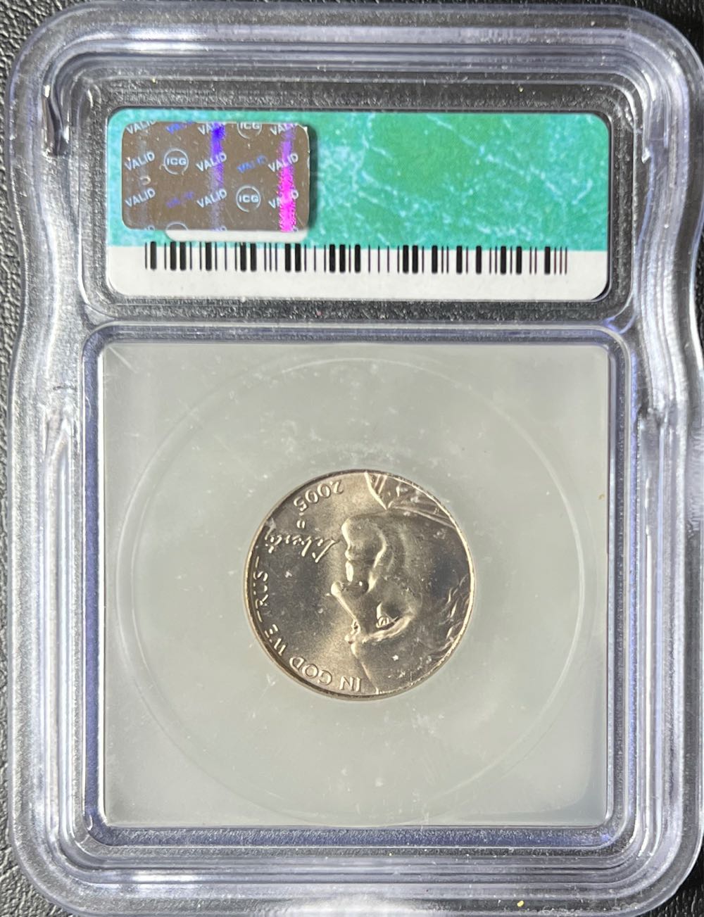 2005-D Jefferson Nickel ICG SP-69 Westward Journey Series Buffalo Satin  coin collectible - Main Image 2