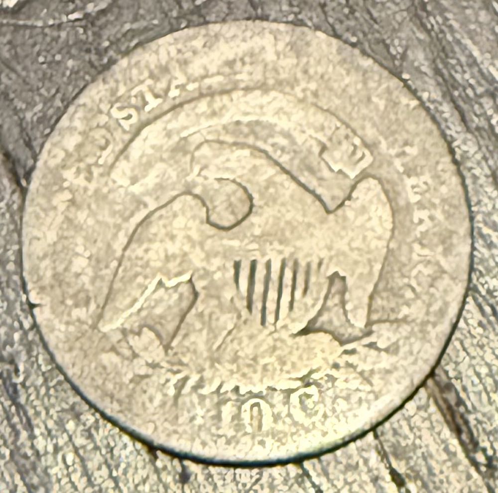 1821 Capped Bust Dime  coin collectible - Main Image 2