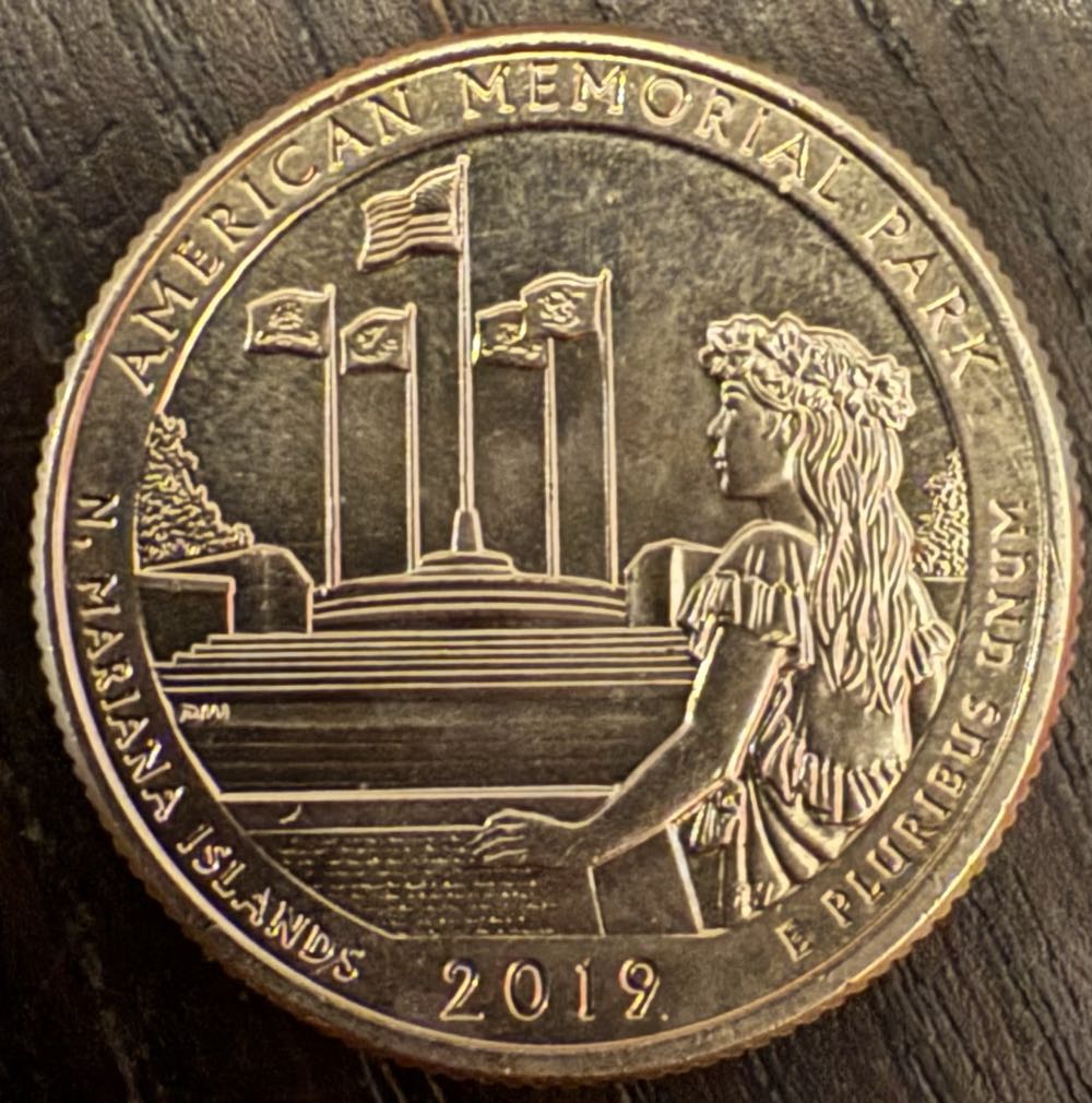 2018 S Parks Quarter ATB Proof Set Gem DCam No Box or COA 5 Coin CN-Clad US Mint