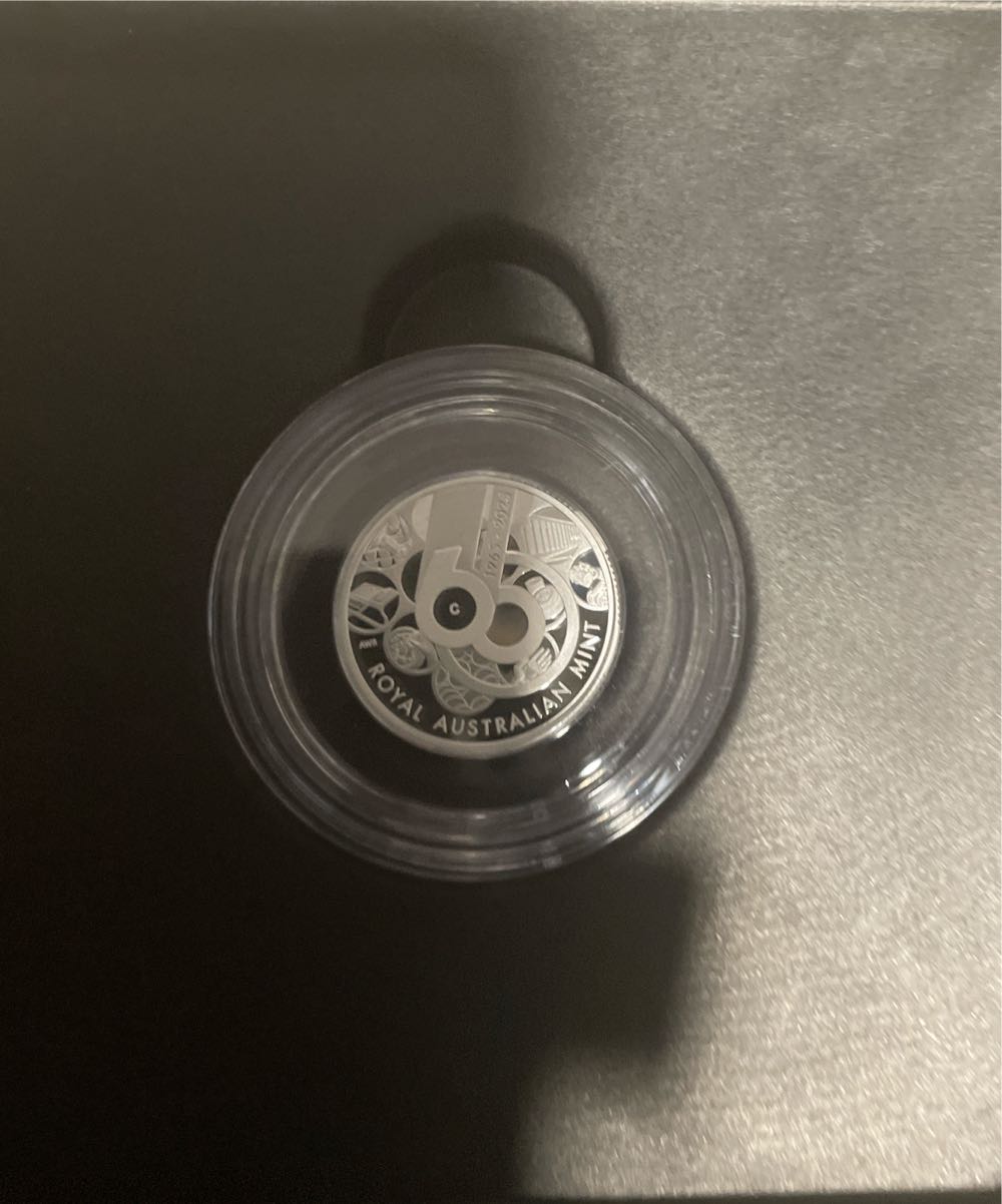 Mint 60th Anniversary Of The Mint Silver Proof $1 ’c’ Mintmark Fine  coin collectible [Barcode 9314688116955] - Main Image 3