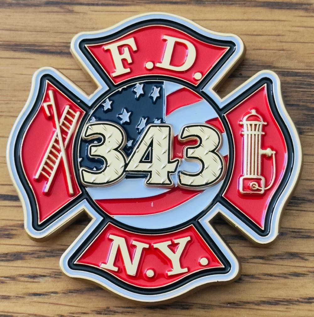FDNY Fir Na Tine  coin collectible - Main Image 2