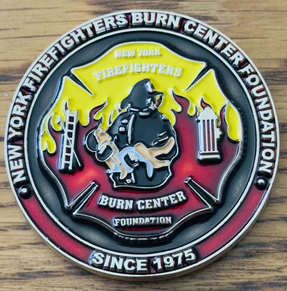 FDNY Burn Center  coin collectible - Main Image 2