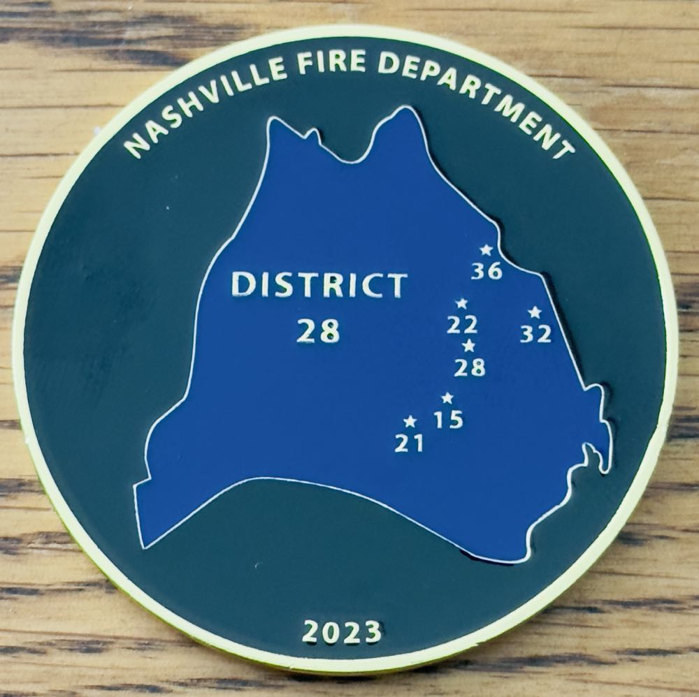 Nashville, TN District 28  coin collectible - Main Image 2