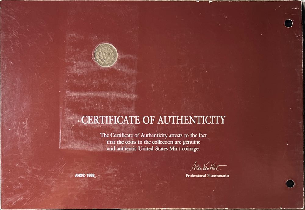 Genuine United States Mint Copper Nickel Indian Cent  coin collectible - Main Image 2