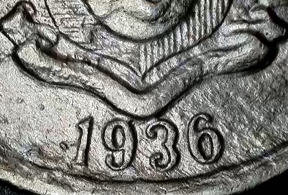 1936-M Commonwealth Of the Philippines Commemorative Fifty Centavos - Murphy and Quezon  coin collectible - Main Image 3