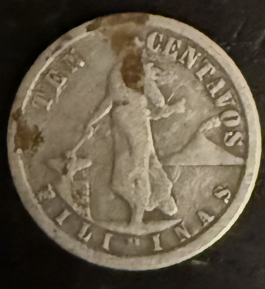 1929-M United States and Filipinas Ten Centavos  coin collectible - Main Image 2