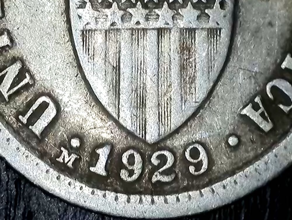 1929-M United States and Filipinas Ten Centavos  coin collectible - Main Image 3