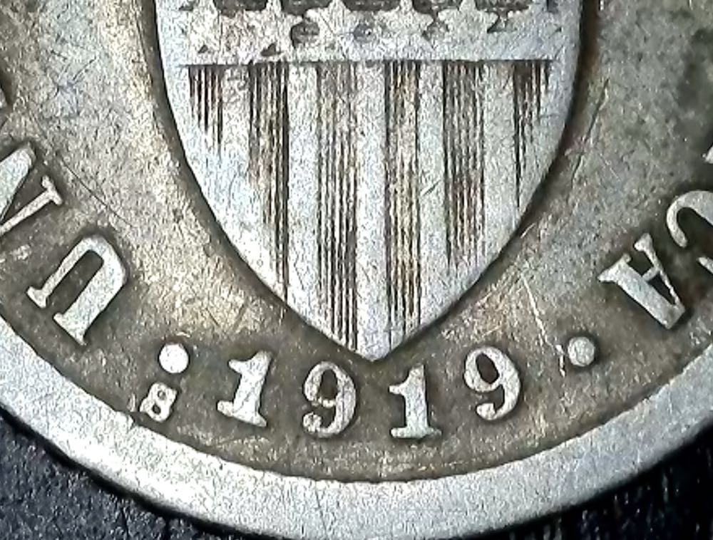 1919-S United States and Filipinas Ten Centavos  coin collectible - Main Image 3