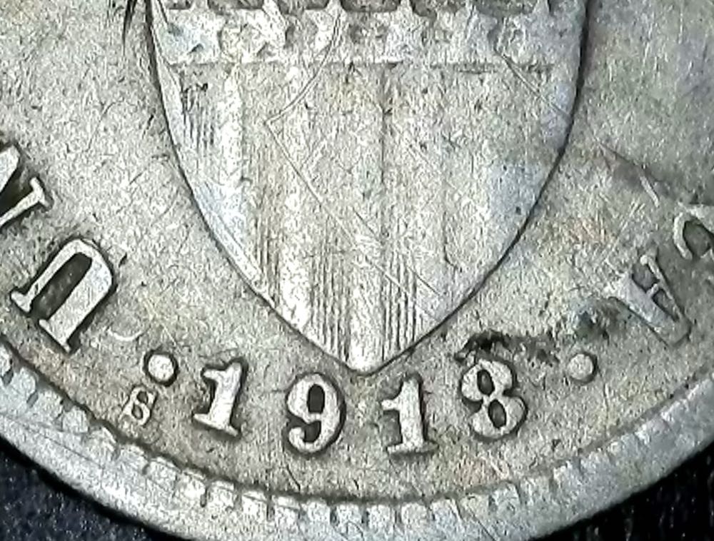 1918-S United States and Filipinas Ten Centavos  coin collectible - Main Image 3