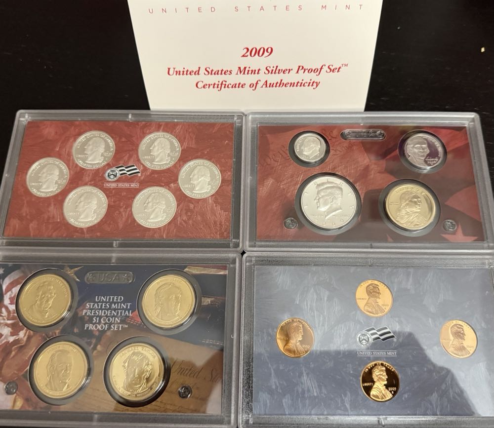 2009 United States Mint Silver Proof Set  coin collectible - Main Image 2