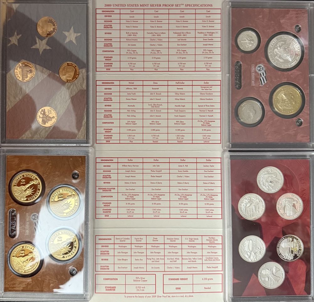 2009 United States Mint Silver Proof Set  coin collectible - Main Image 3
