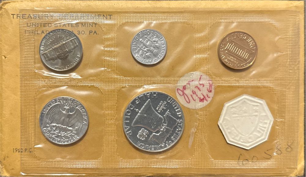 1962 United States Mint Proof Set  coin collectible - Main Image 3