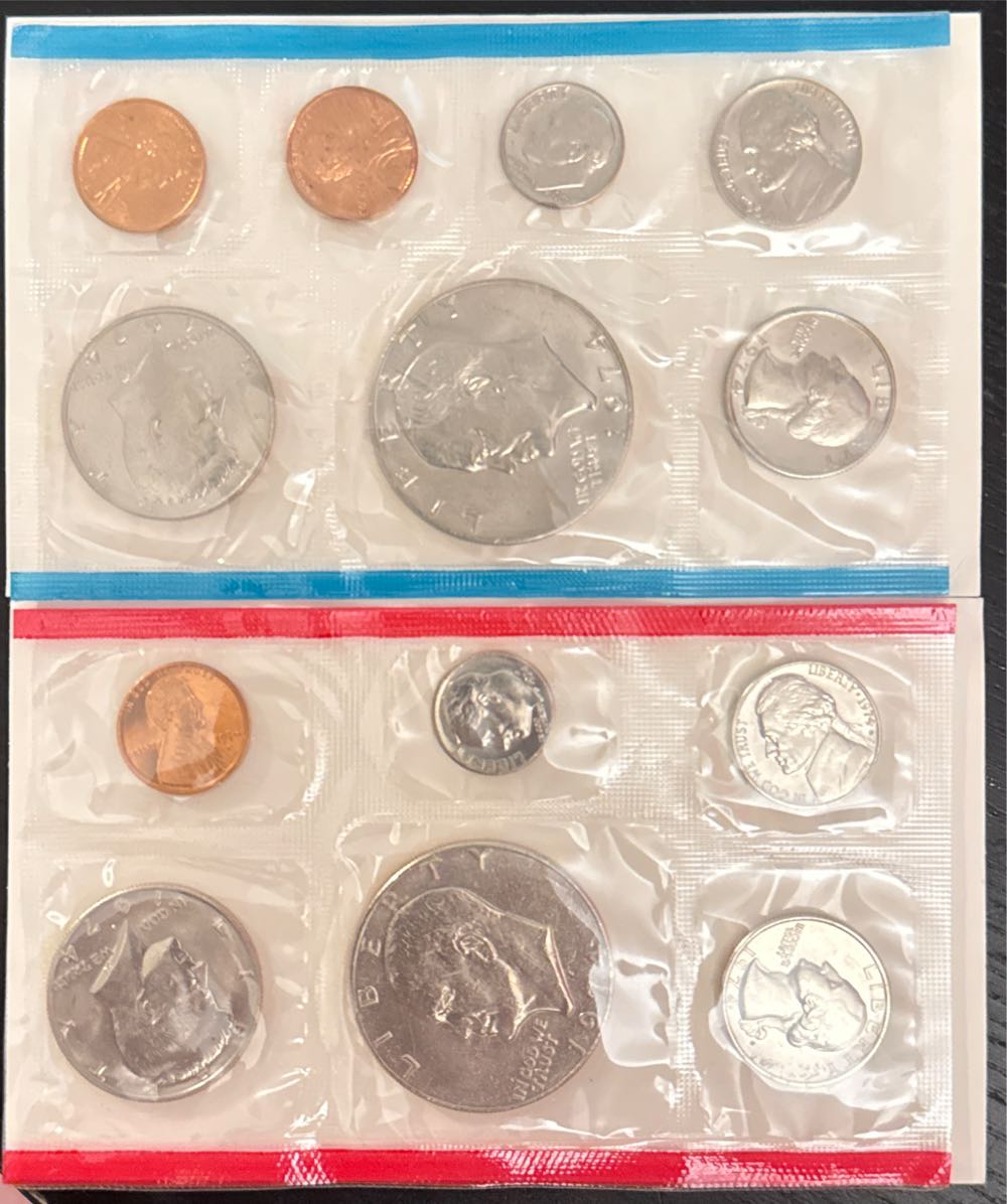 1974 United States Mint Uncirculated Set  coin collectible - Main Image 2