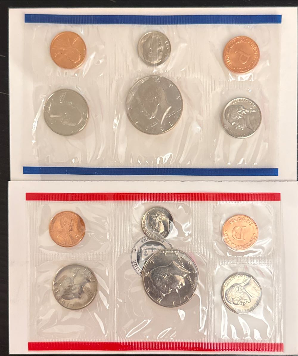 1987 United States Mint Uncirculated Coin Set  coin collectible - Main Image 2