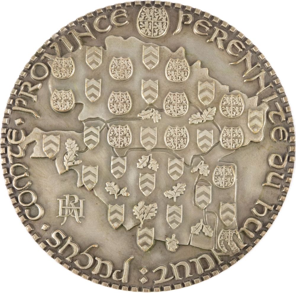 Le Pays De Hainaut à Ses Amis Medal  coin collectible - Main Image 2