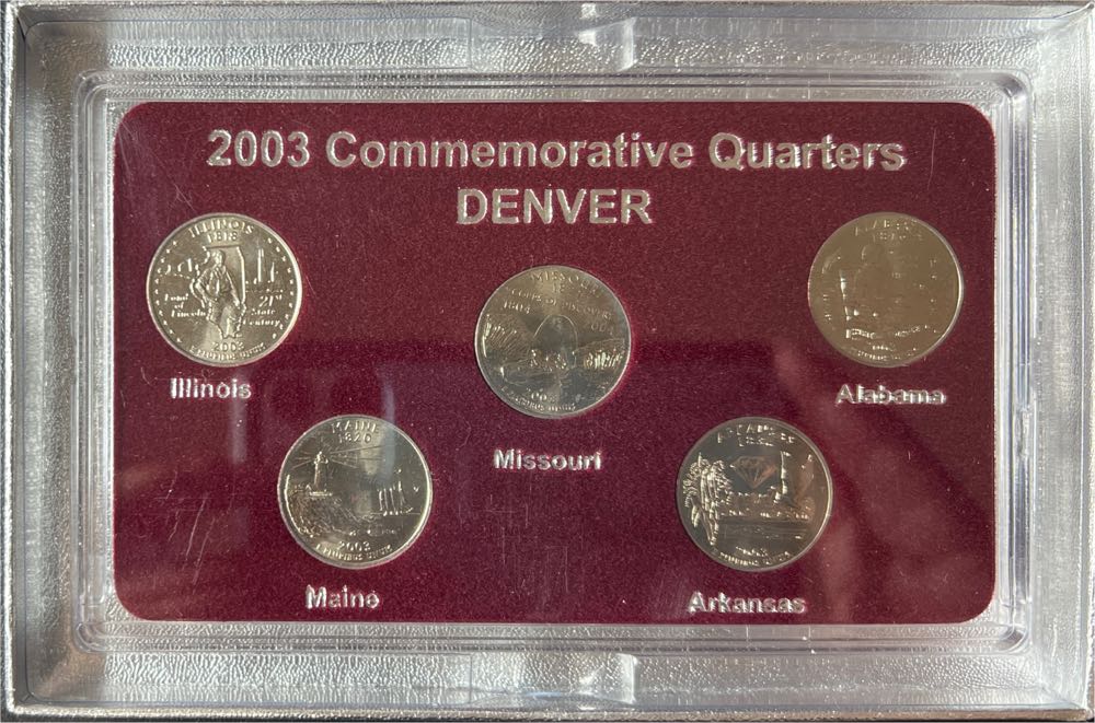 2003 50 States Commemorative Quarters Denver Mint  coin collectible - Main Image 2