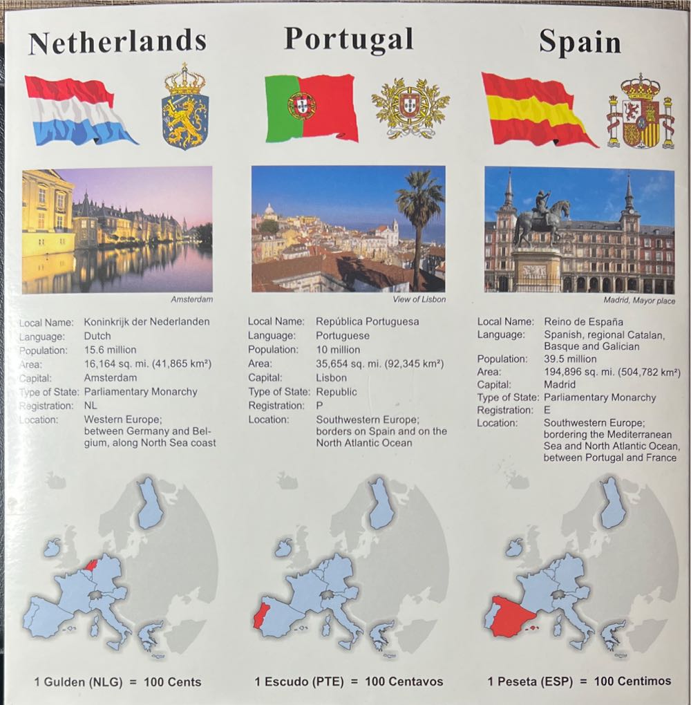 Euro-Zone Countries Collection of the Last National Coins  coin collectible - Main Image 4