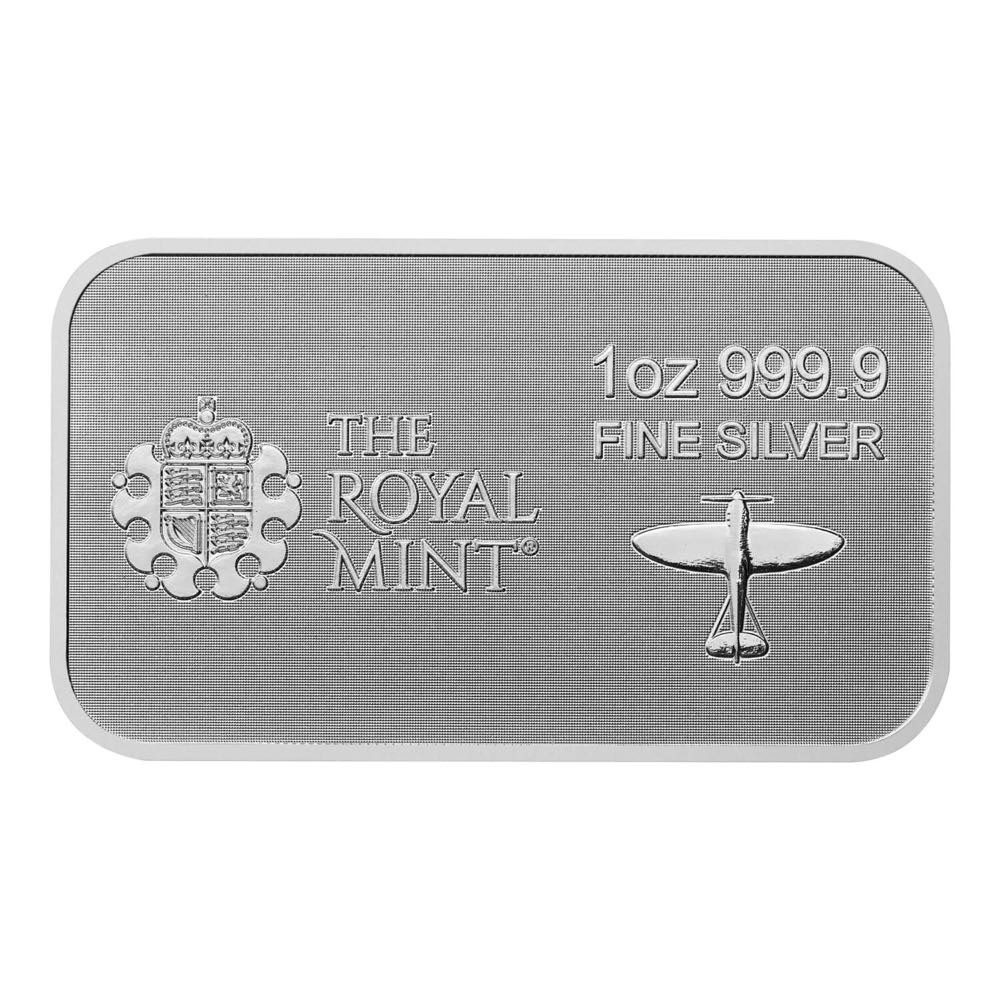 WWII Battle of Britain 1oz Silver Bullion Minted Bar  coin collectible - Main Image 4