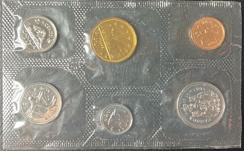 1995 Canadian Coin Set  coin collectible - Main Image 2