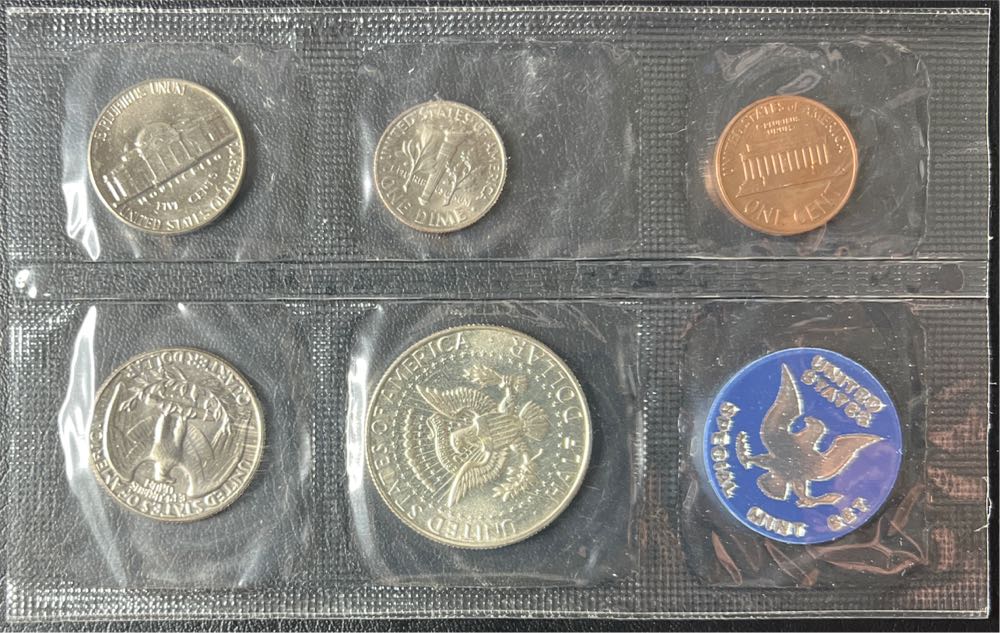 1965 US Uncirculated Mint Coin Set  coin collectible - Main Image 3