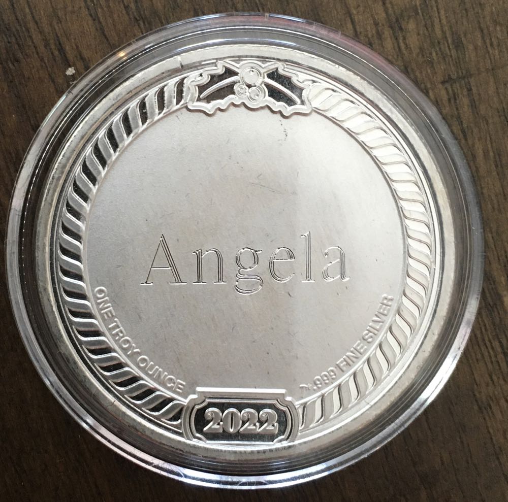 (AC) Christmas Coins -2022 Seasons Greetings  coin collectible - Main Image 2