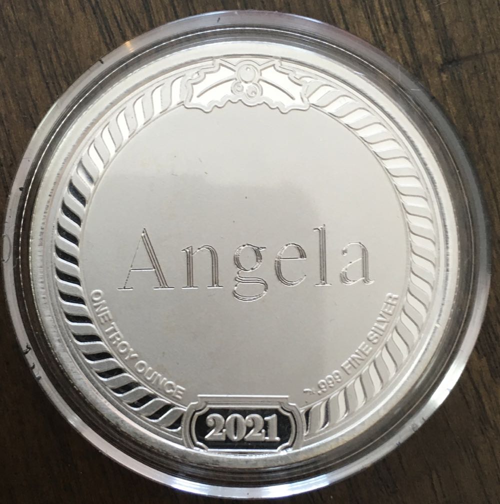 (AC) Christmas Coins -2021 I Love You Snow Much  coin collectible - Main Image 2