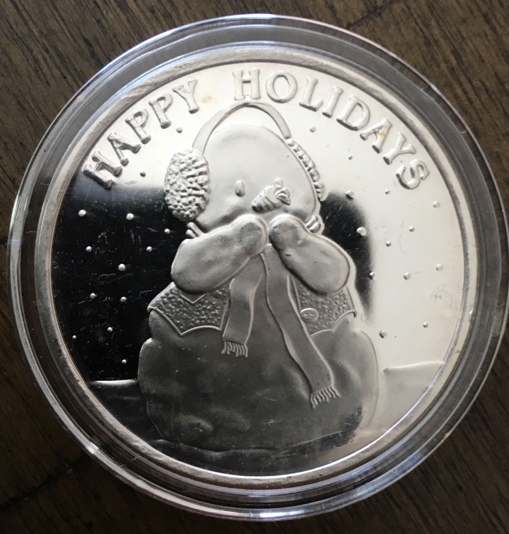 Alyssa Christmas Coins -2012 Seasons Greetings