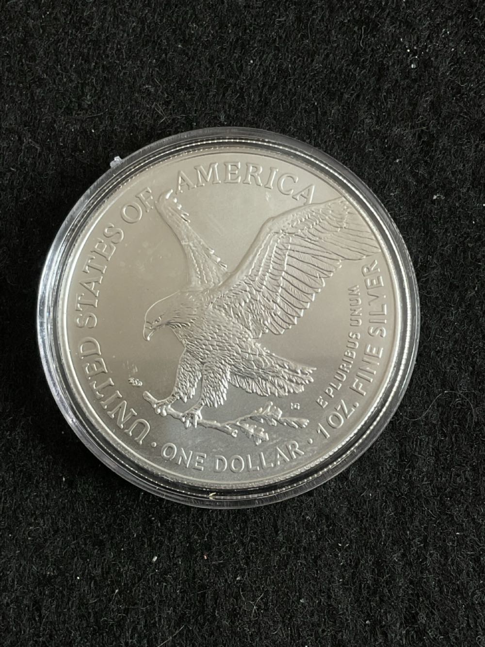 Darren Vidler’s Eye Colourised Silver Eagle Coin  coin collectible - Main Image 2