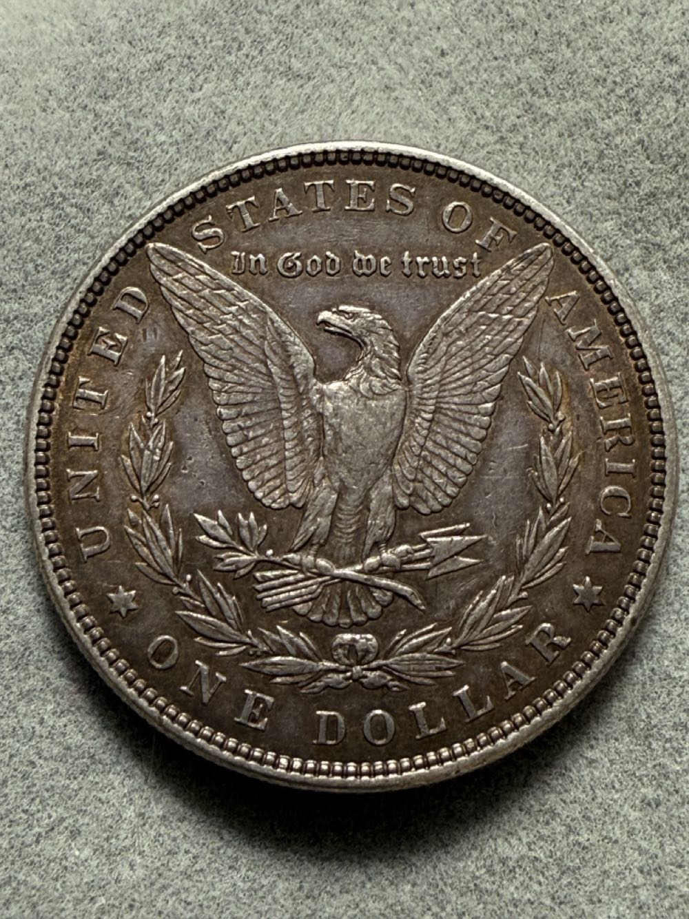 Morgan 1886-(P) Morgan Silver Dollar  coin collectible - Main Image 2