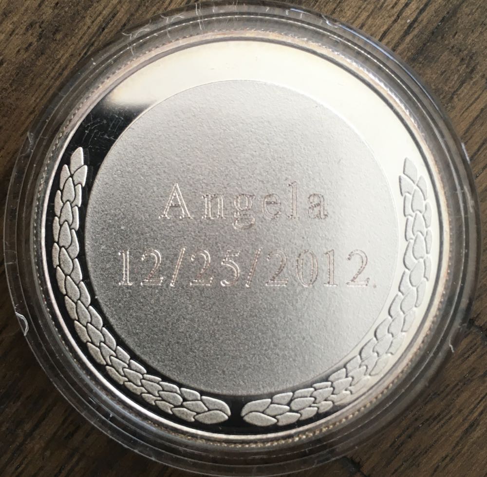 (AC) Christmas Coins -2012 Merry Christmas  coin collectible - Main Image 2