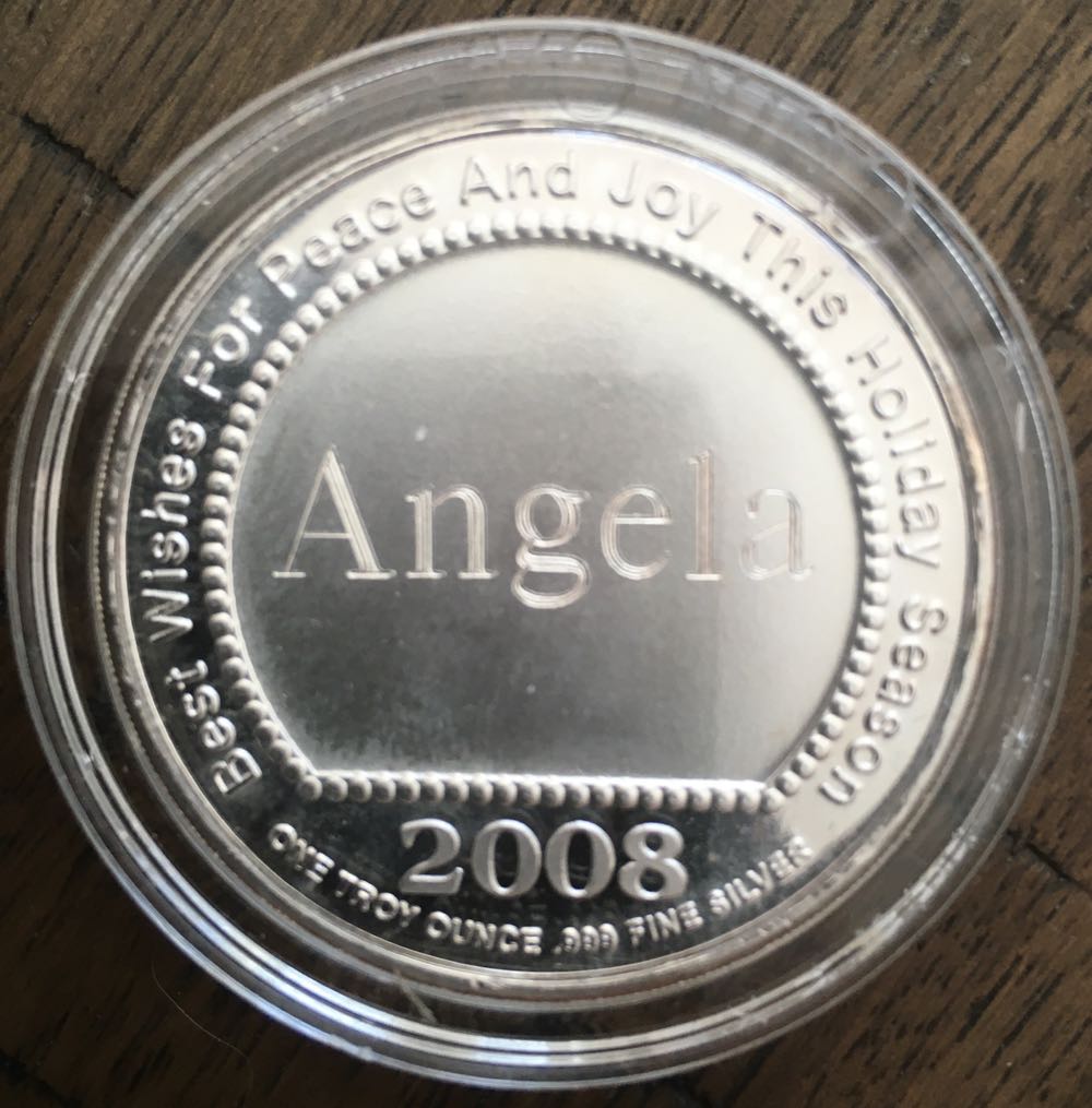 (AC) Christmas Coins -2008 Peace  coin collectible - Main Image 2