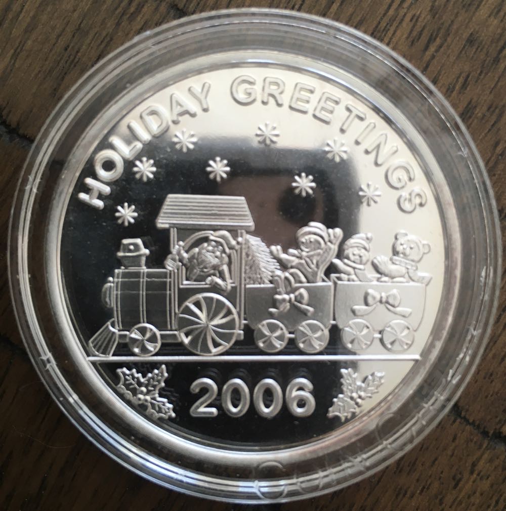 Alyssa Christmas Coins -2009 Merry Christmas