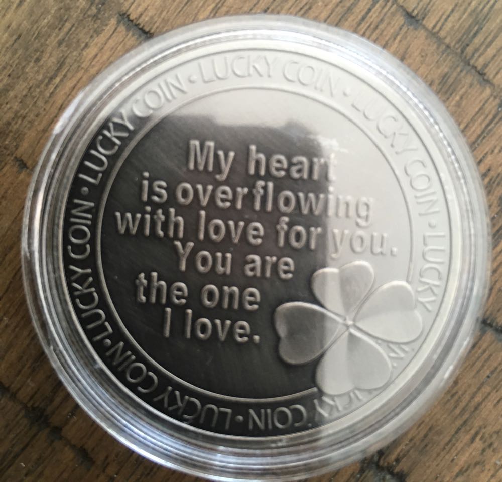 (AC) - Anniversary Coin I Love You - Rose  coin collectible - Main Image 2