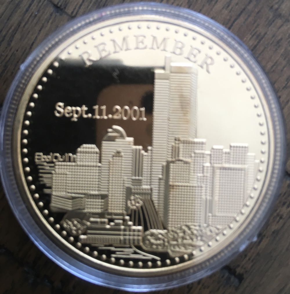 (AC) - Eagle Remember September 11 2001 Coin  coin collectible - Main Image 2