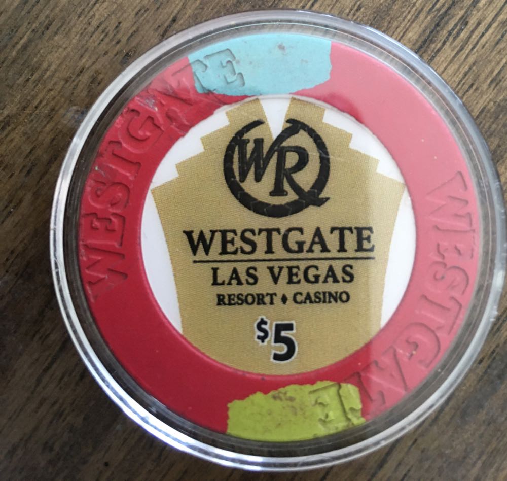 Vegas Tokens - Westgate $5  coin collectible - Main Image 2