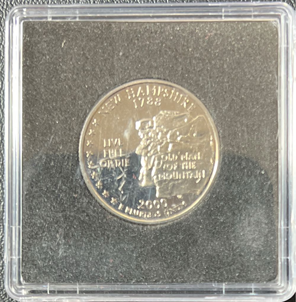 2000 S New Hampshire Quarter  coin collectible - Main Image 2