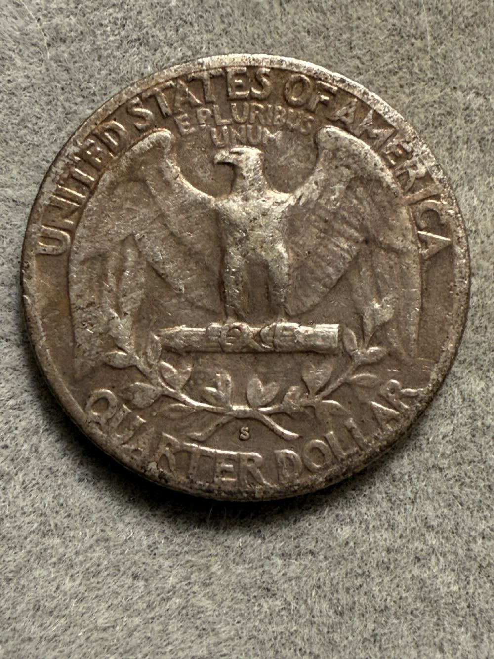 Washington Quarter 1938 S  coin collectible - Main Image 2