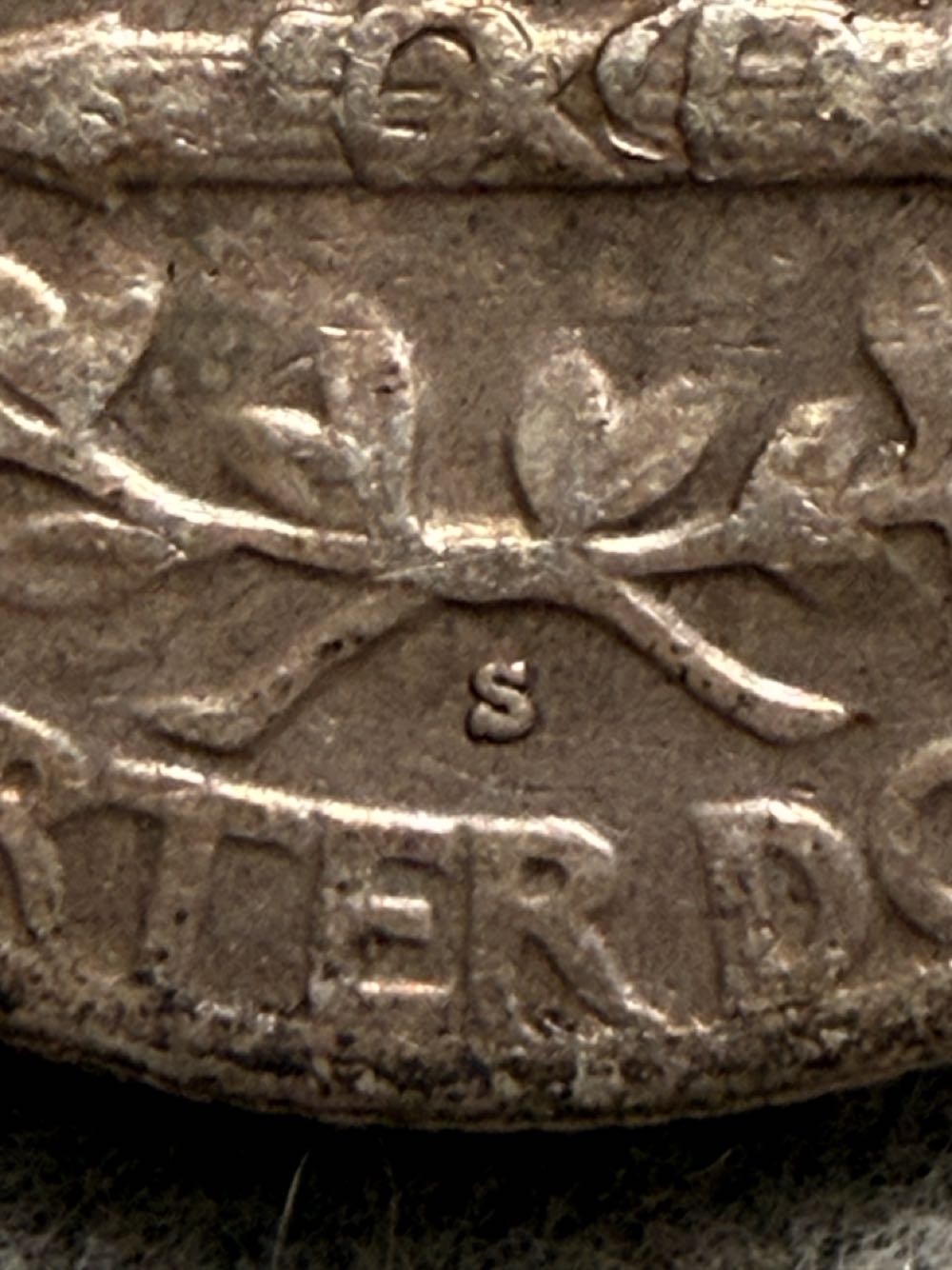 Washington Quarter 1938 S  coin collectible - Main Image 3