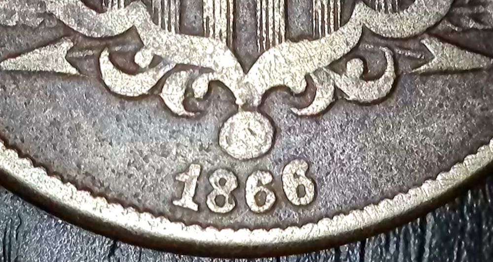 1866 Shield Nickel  coin collectible - Main Image 3